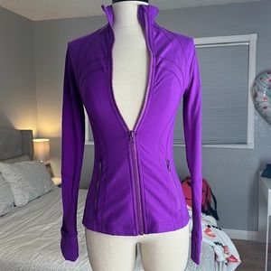 Lululemon Athletica Purple Difine Jacket Size 4